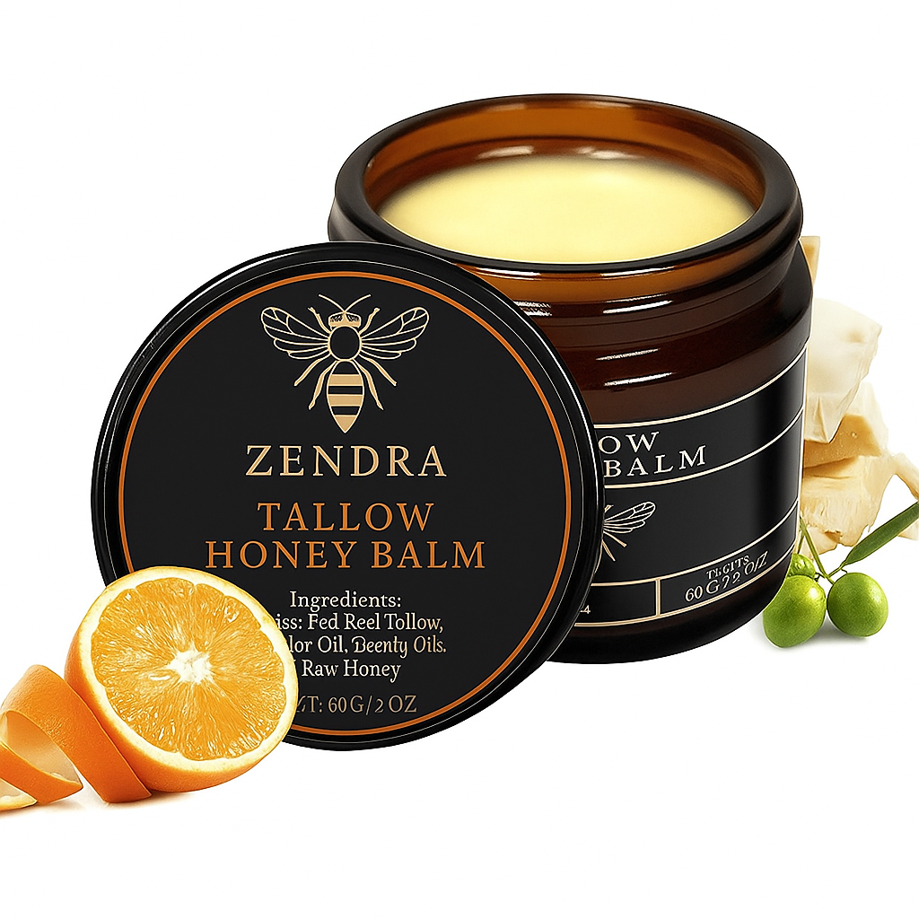 Crema de Sebo de Res, Aceite de Oliva & Miel