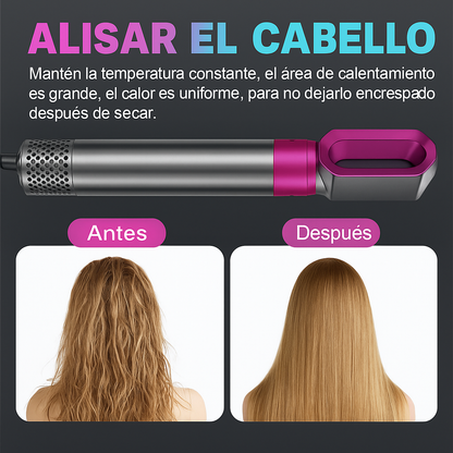 PRO HAIR LAB cepillo alisador secador 5 en 1