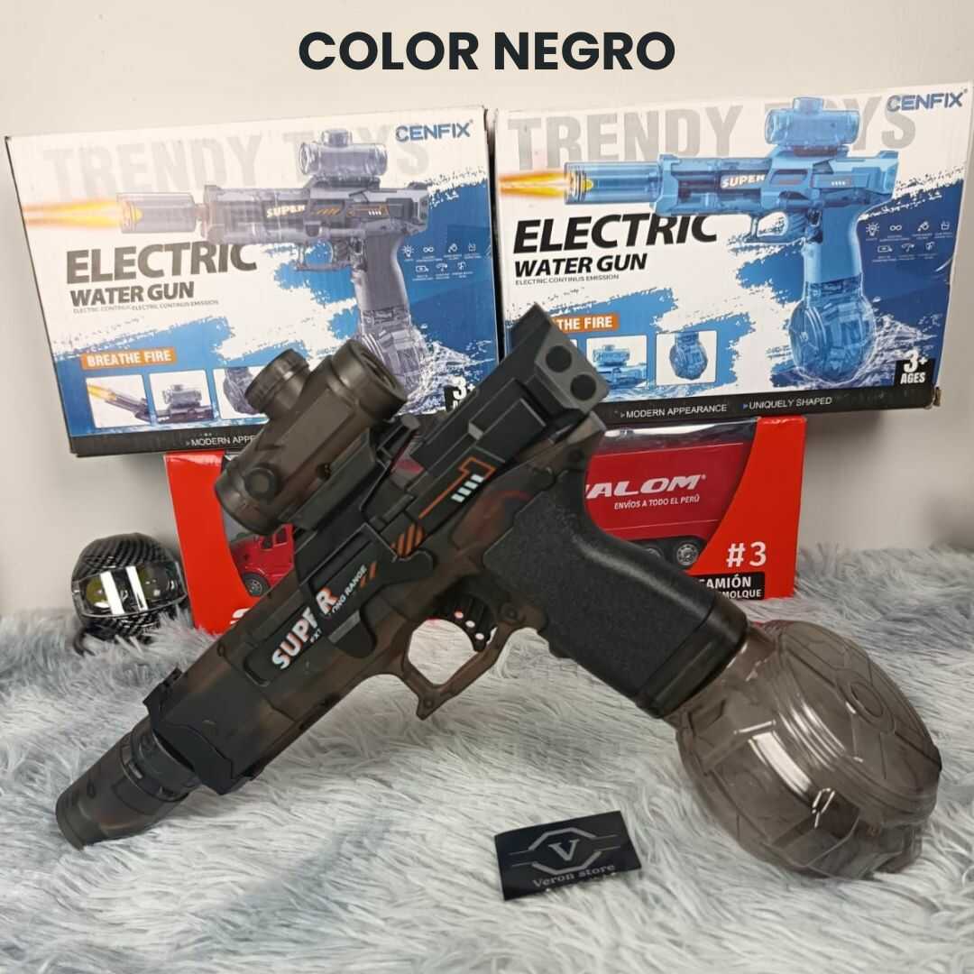 Pistola Agua Eléctrica Recargable USB