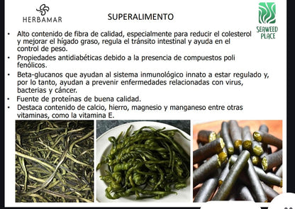 Capsulas de Cochayuyo micronizado veganas